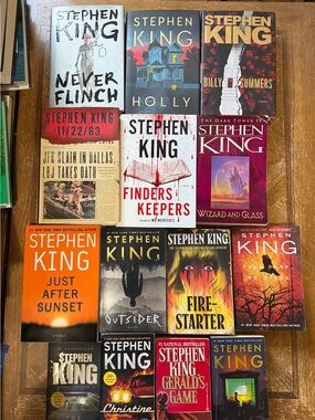 Stephen King Books (2 for $30)